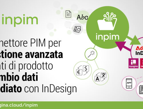 InPIM: Il connettore PIM per la gestione avanzata dei dati di prodotto e scambio dati istantaneo con InDesign